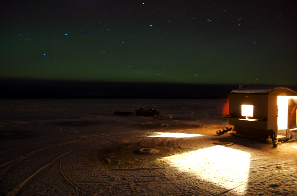 Northern winter night