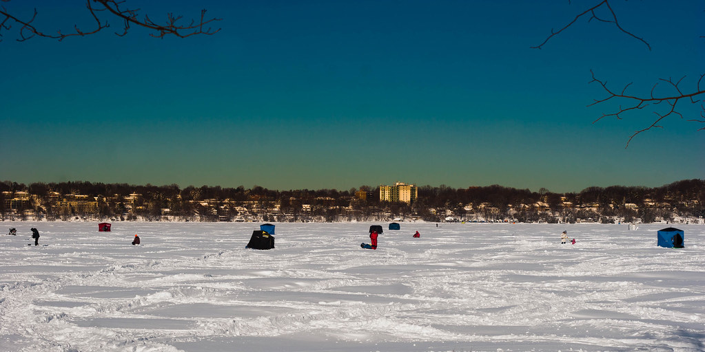 Ice Fishing huts